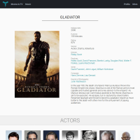 Movie details in list