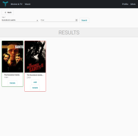 Movie search