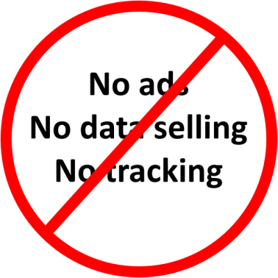 No ads